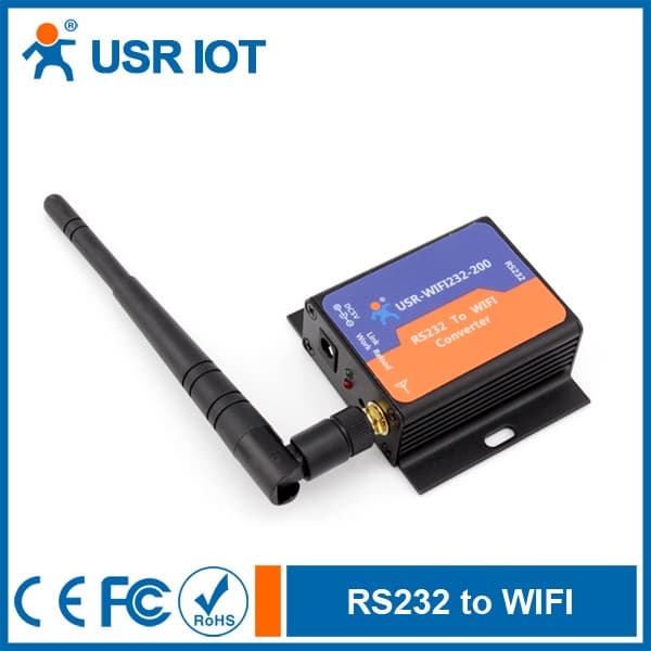 Low Power Serial RS232 to Wifi Server